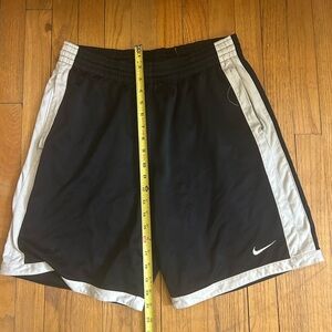 Nike Black and White Athletic Shorts